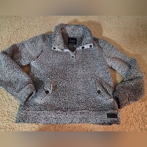 Simply Southern Gray Sherpa Hoodie